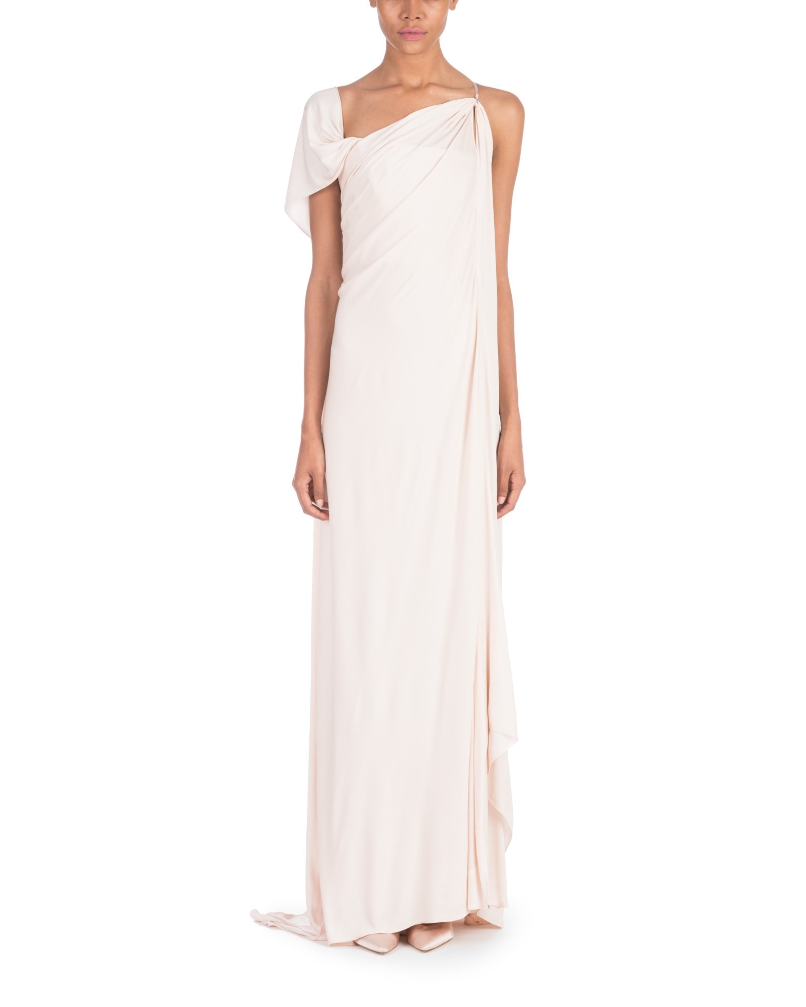 NOVA OCTO | Vintage Fluid Pale Pink Column Gown - Gowns - Dresses ...