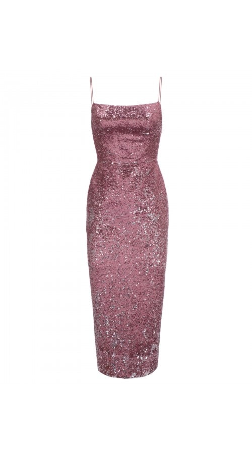 Camisole Sequin Gown 