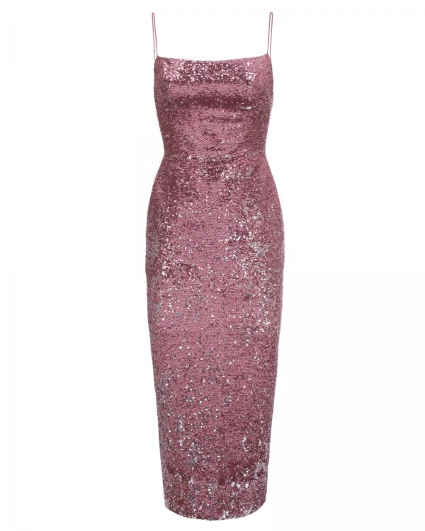 Camisole Sequin Gown 