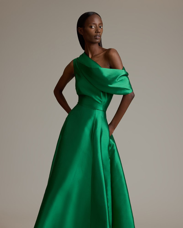 Emerald Vicenzo Gown
