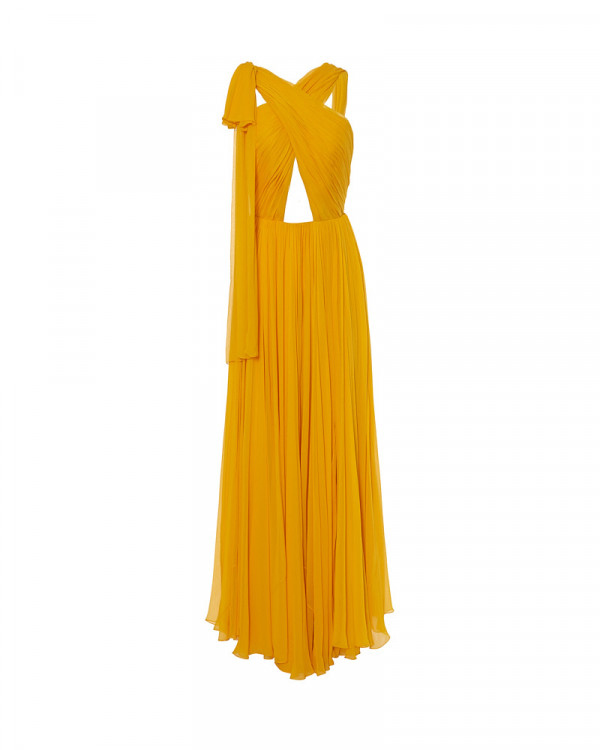 Oscar de la Renta - Marigold Slit Dress