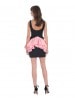 Nova Carmen March Mini Dress with Pink Ruffles