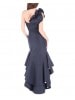 Nova Bergamota Ruffle Shoulder Dress