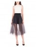 Nova TWO TONE PLAYSUIT WITH TULLE SKIRT
