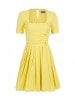 Nova Pastel Yellow Mini Dress