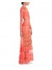Nova EMBROIDERED LACE LIGHT CORAL GOWN