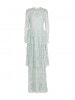 Nova ICE BLUE EMBROIDERED LACE GOWN